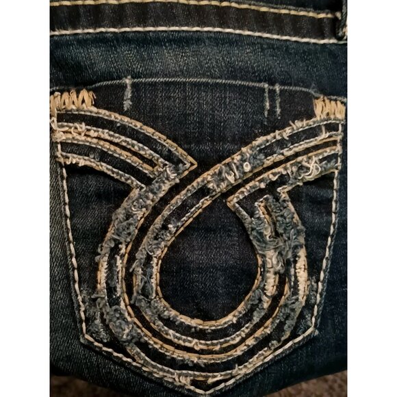 Big Star Jeans Womens 28R Boot Cut Low Rise Light Wash Denim Stretch Liv 30X32 - Picture 10 of 11